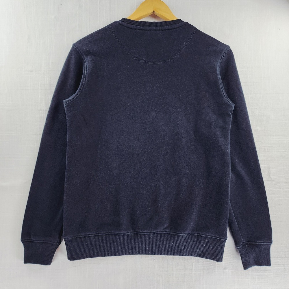 Kenzo Sweatshirt Womens S Black Embroidered Tiger Logo Cotton Crewneck - Picture 5 of 10